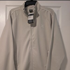 Hurley Sportstyle Full-Zip Active Jacket - Light beige